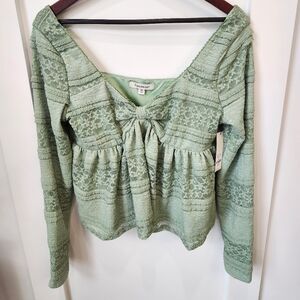 girly boho top